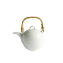 Hakusan Porcelain Teapot, 400ml, Mayu White