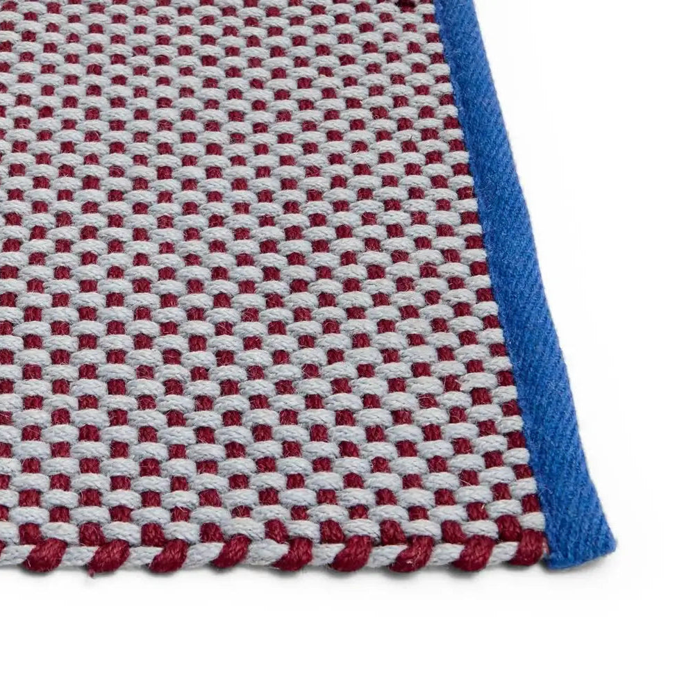 3 Colour Rug, Light Grey, 140 x 200 cm