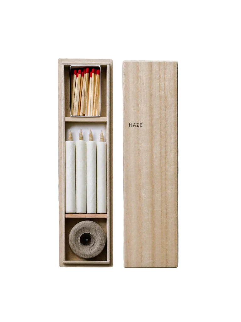 Haze Traditional Japanese Candle Set
