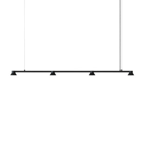Hat Lamp Linear Large US, Black