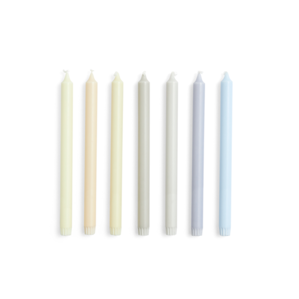 Gradient candles, Neutrals