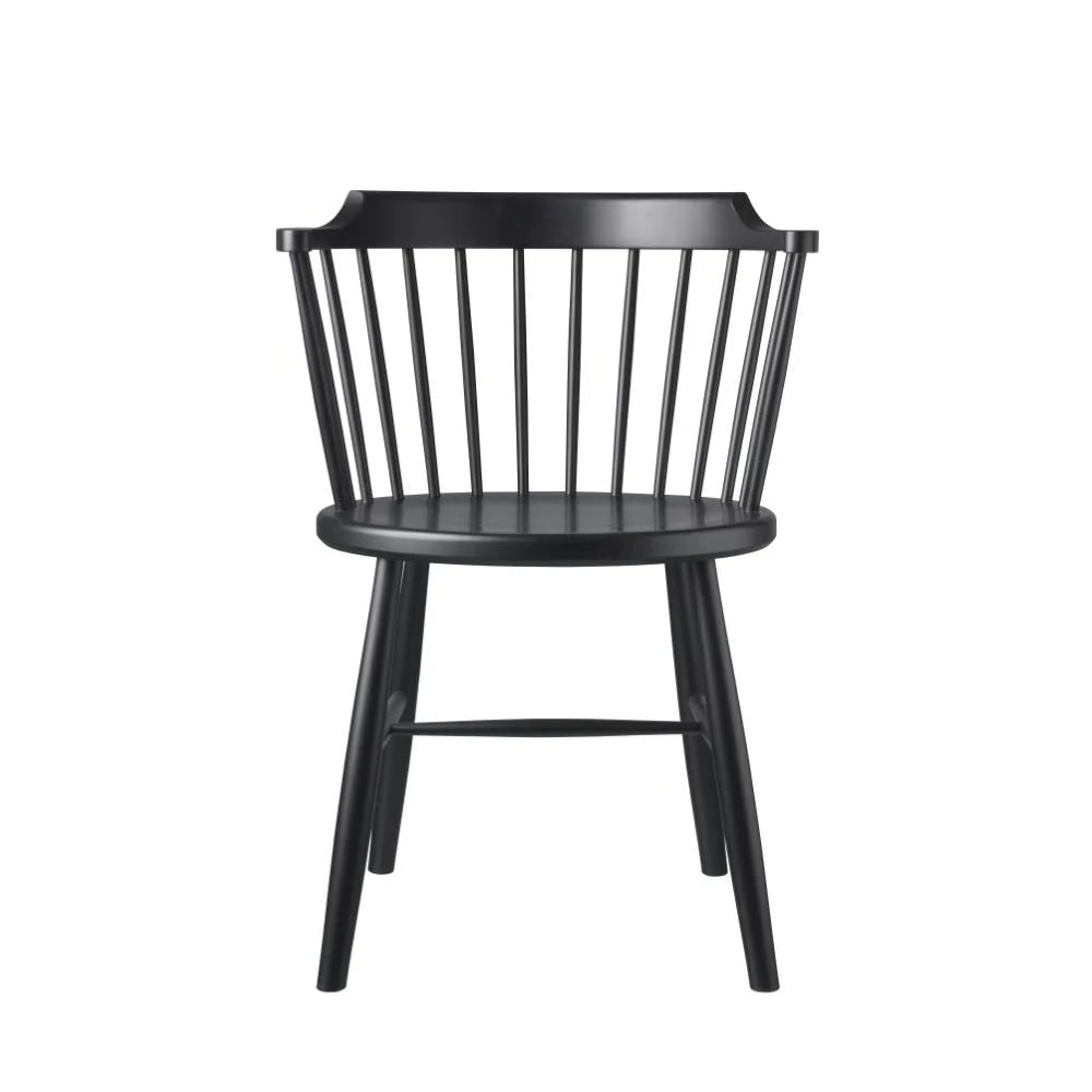 J18 Chair, Black Painted Beech
