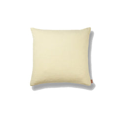 Heavy Linen Cushion, Lemon