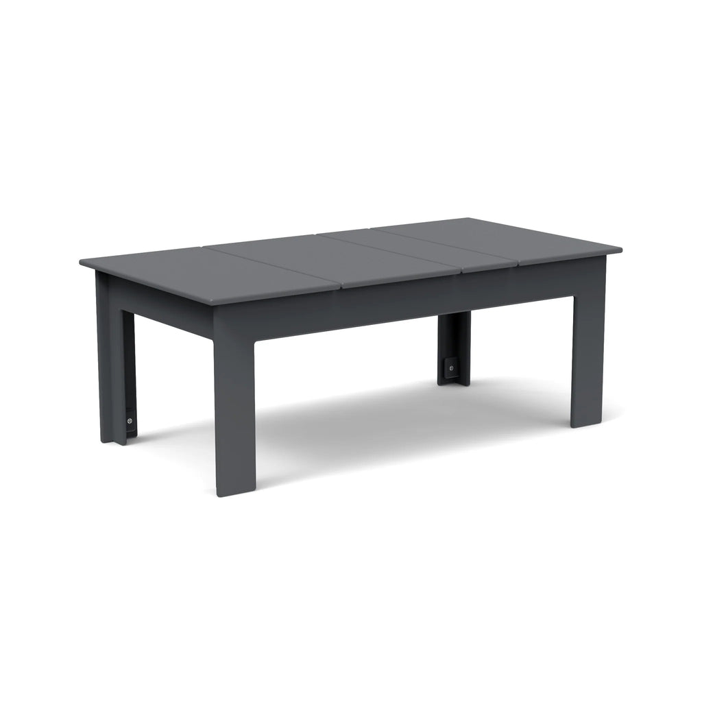 Lollygagger Cocktail Table, Rectangle, 32", Charcoal Grey