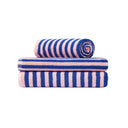 Naram Bath Towel, Blue/Rose
