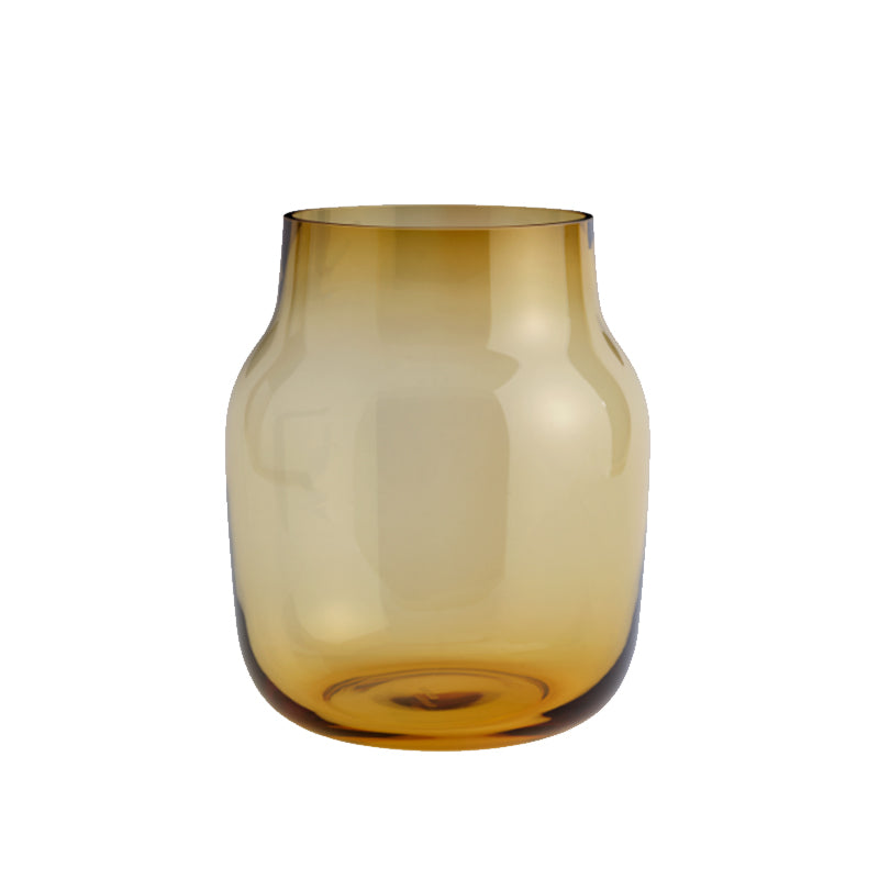 Silent Vase, Burnt Orange 7.8"