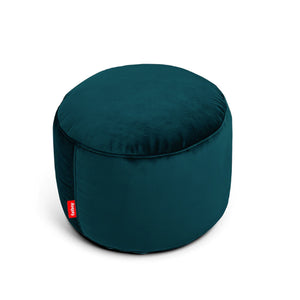 Point Velvet Ottoman, Petrol