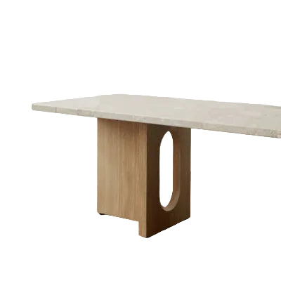 Androgyne Lounge Table, Oak, Veneer, Natural - Stone, Kunis Breccia-Tables-Audo-vancouver special