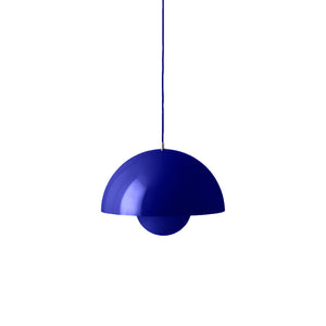 Flowerpot Pendant VP7, Cobalt Blue