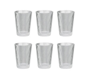 Pilastro drinking glasses, set/6