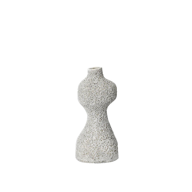 Yara Vase, Medium, Rustic Iron