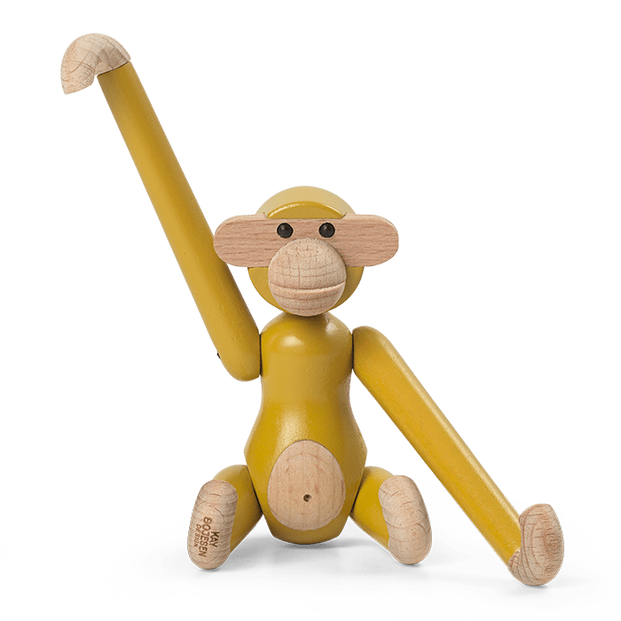 Wood Monkey Mini, Yellow