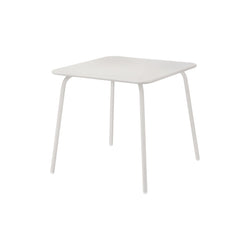 Yua square bistro table,  silk grey