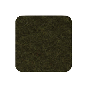 Felt coaster 11x11cm, olive dunkel
