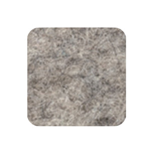 Felt Coaster 11x11cm, hellgrau light grey