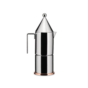 La Conica by Aldo Rossi, Espresso Coffee Maker, 3 Cup