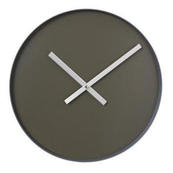 Blomus RIM Wall Clock 8 in Steel Gray