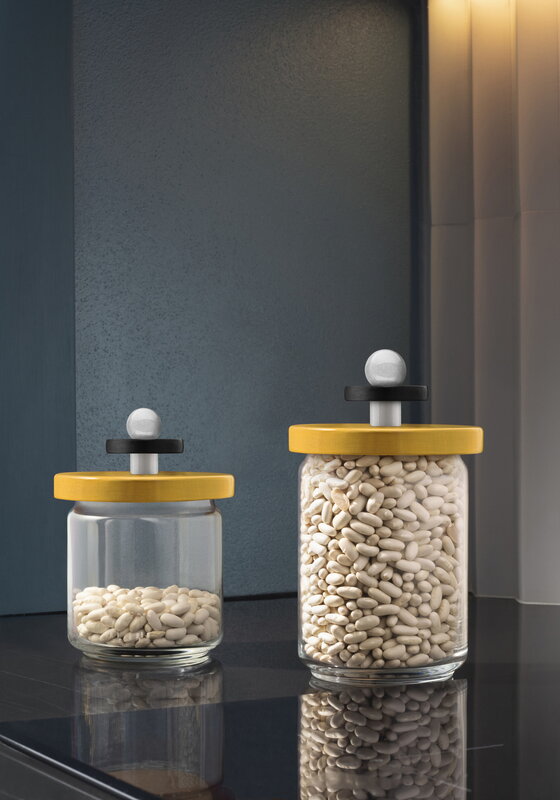 Sottsass Twergi Jar 100, Yellow