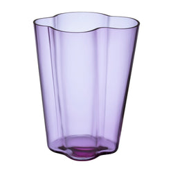 Aalto Vase 10.5”, Amethyst