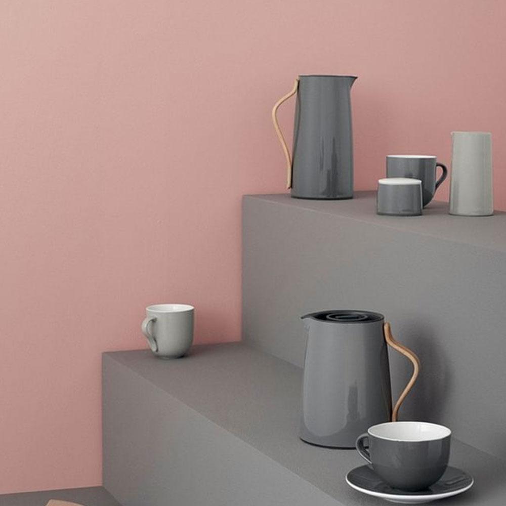 Stelton Emma Vacuum Jug , Coffee 1.2L, Grey