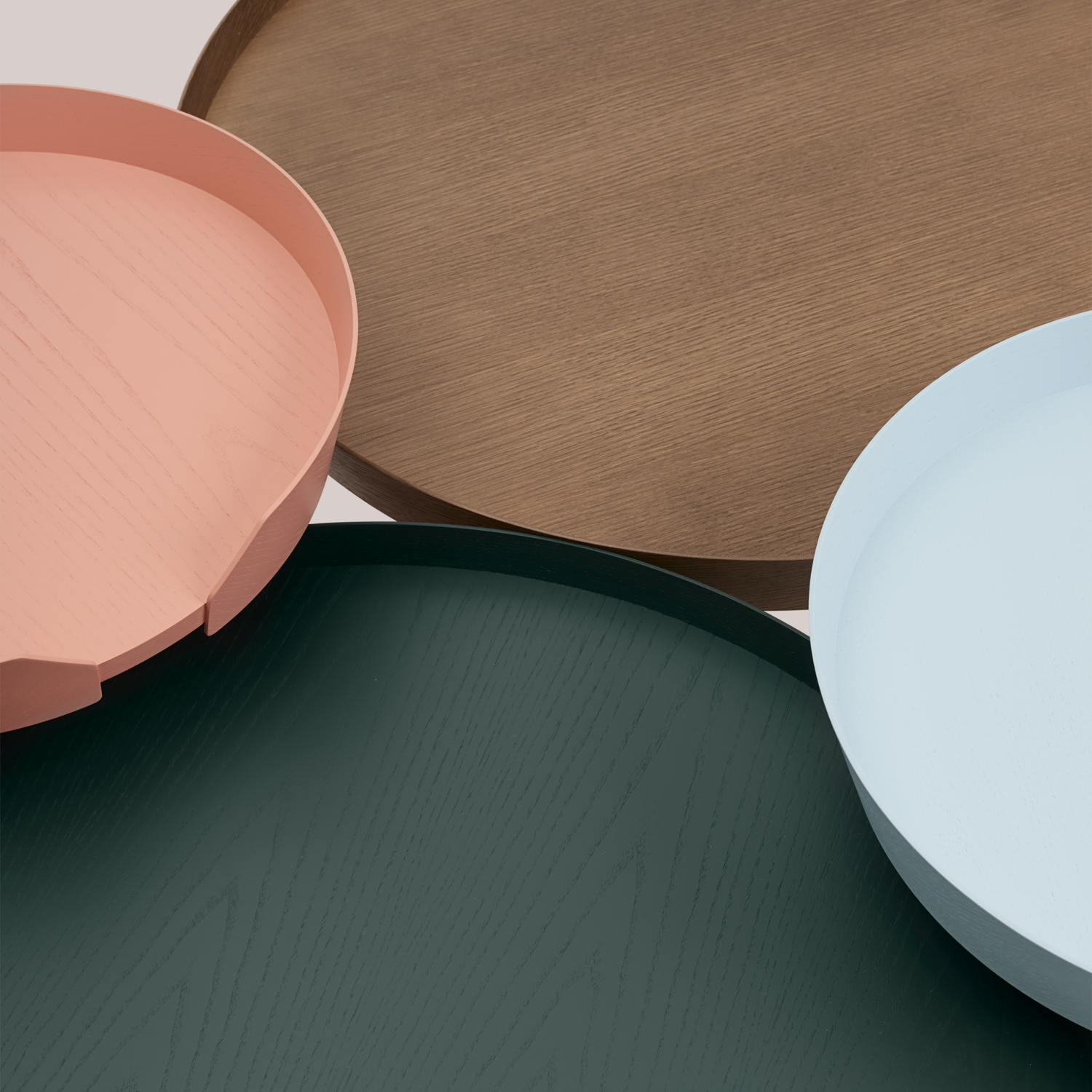 Around Coffee Table, Large, Dark Green