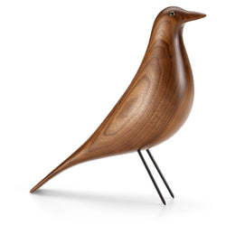 Eames House Bird, Walnut/Clear Varnish, 10.78