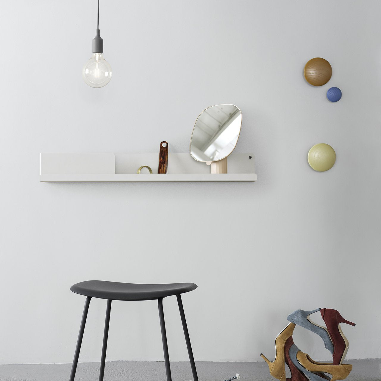 E27 Light, Light Grey, LED