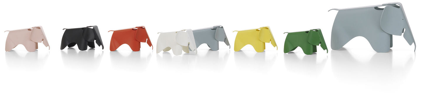 Eames Elephant, Small, Pale Rose