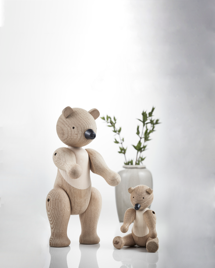 Kay Bojesen Bear, Medium, Oak/Maple