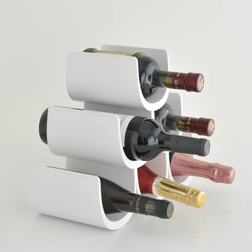 Noe modular wine rack, white