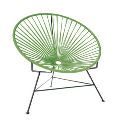 Condesa Chair, Cactus Green Cord / Black Frame