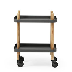 Block Table, Dark Grey