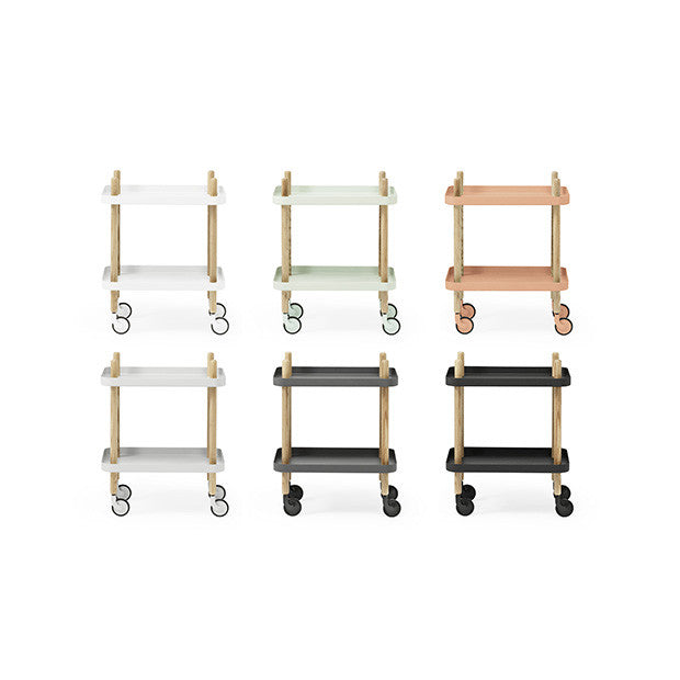 Block Table, Dark Grey