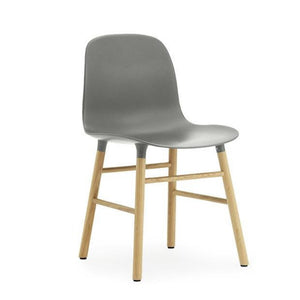 Form Chair, Grey/Oak