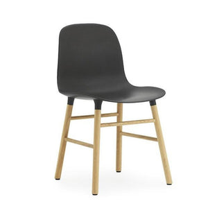 Form Chair, Black/Oak