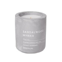 Scented Candle, Small, Sandlewood & Myrrh
