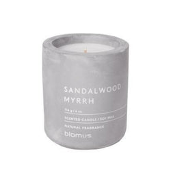 Scented Candle, Large, Sandlewood & Myrrh