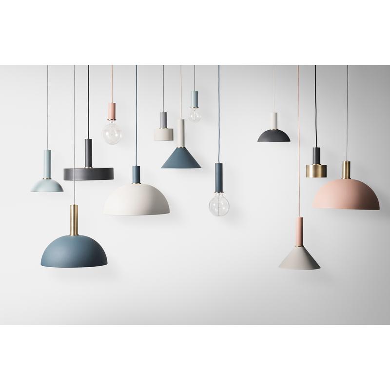 Collect Lighting, Socket Pendant Low Brass UL Version (Short Cord 30" AS IS!)
