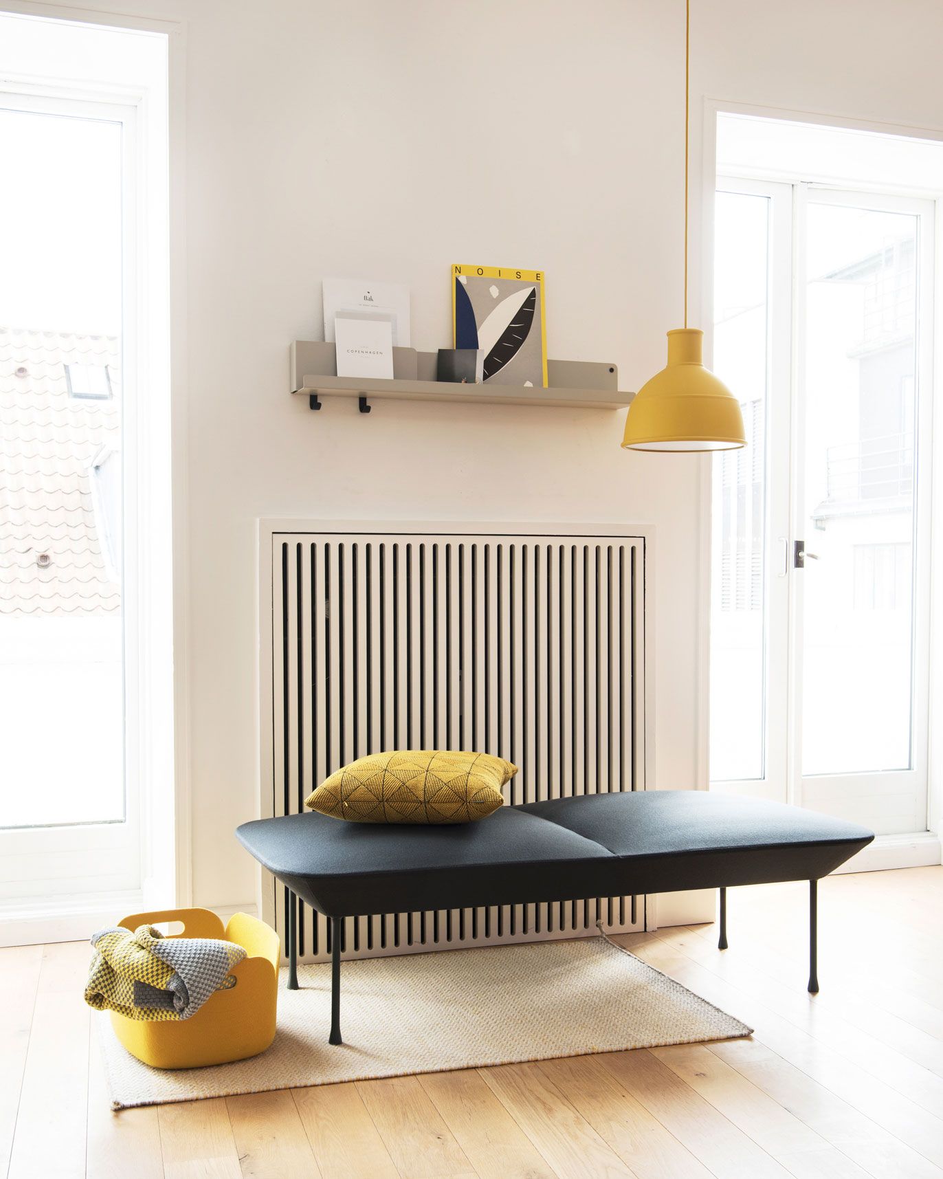 Unfold Pendant, Mustard