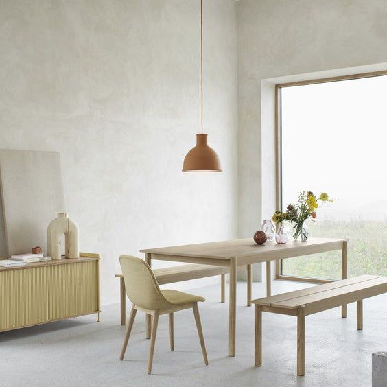 Linear Wood Table, Oak, 260 cm