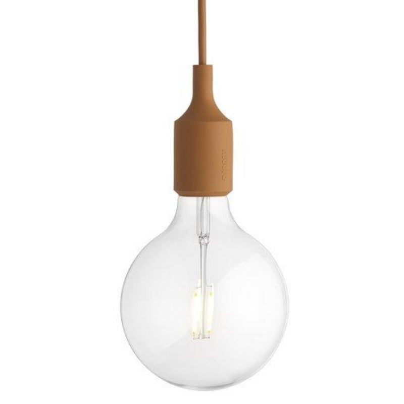 E27 Light, Clay Brown, LED