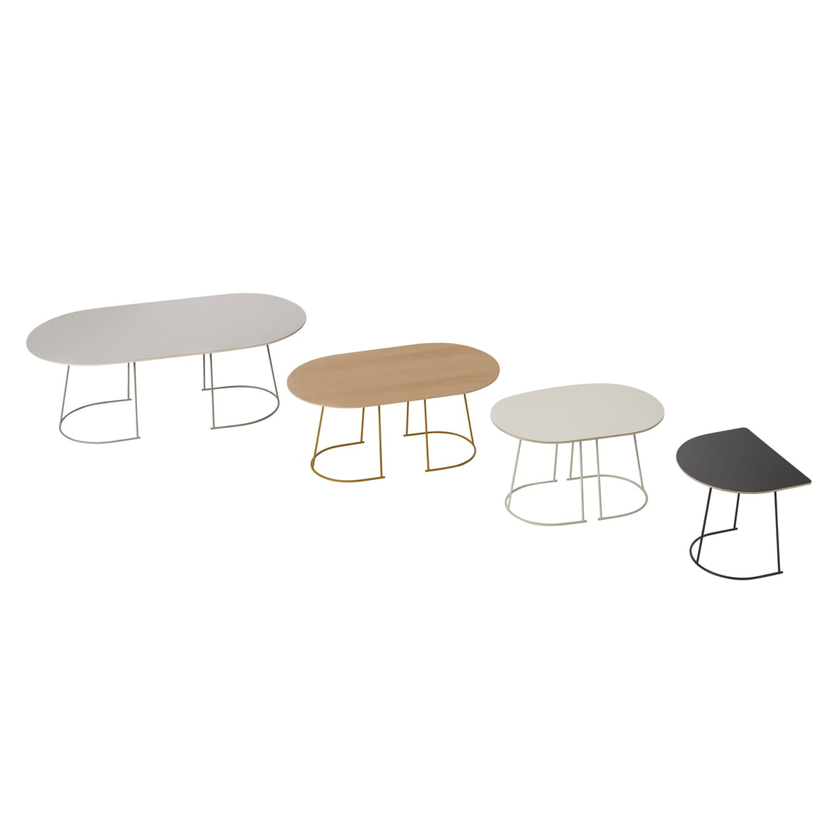 Airy Coffee Table Small, Grey