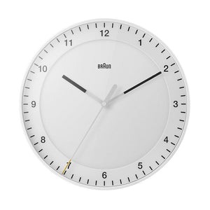 Braun wall clock, large white