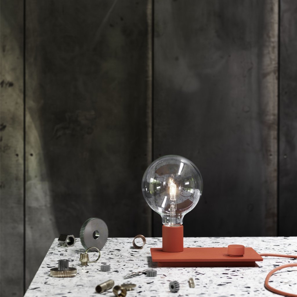 Control Lamp, Red (Orange)