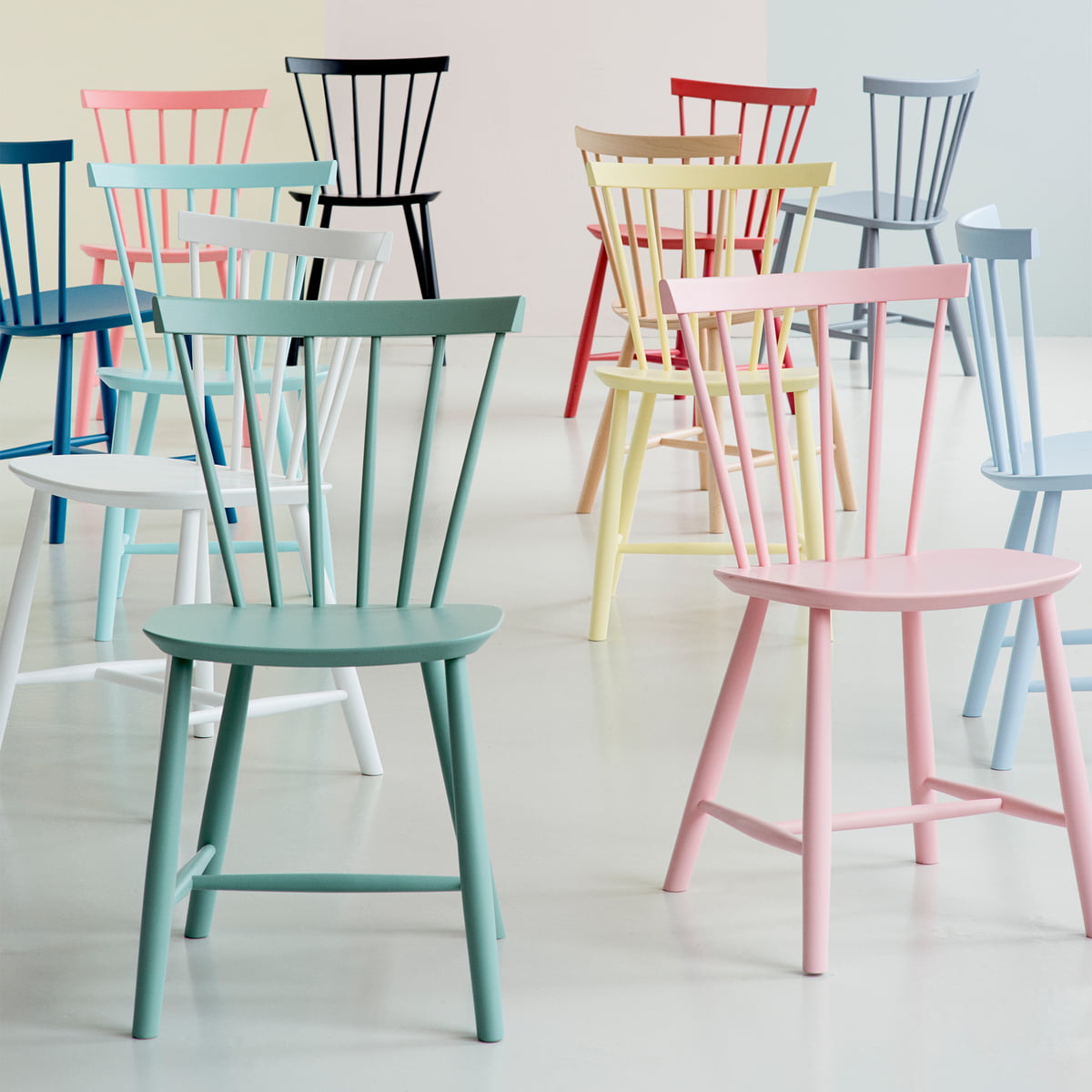J46 Chair Poul Volther, Natural Beech