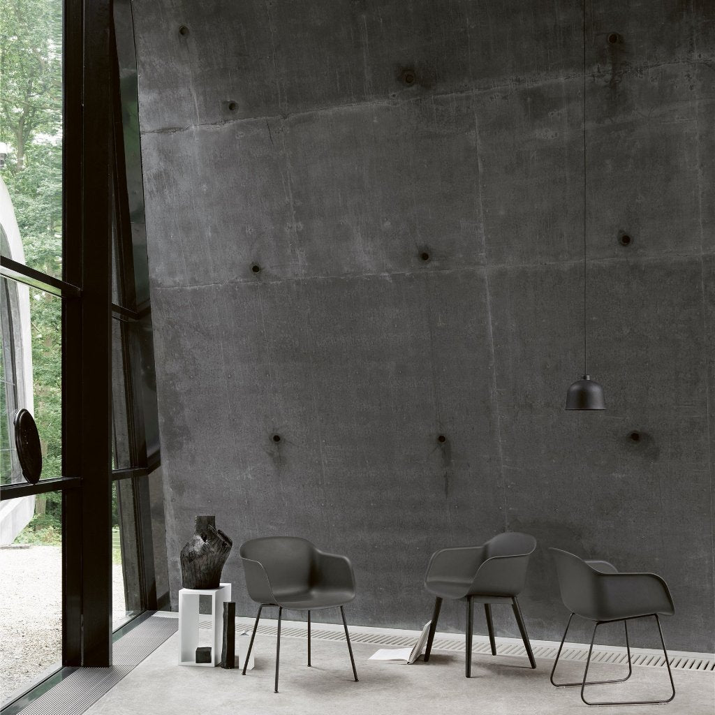 Grain Pendant Light, Black