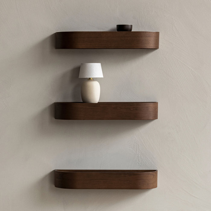 Epoch Shelf, Dark Stained Walnut, 31"-shelving-Audo-vancouver special