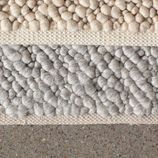 Gravel Carpet, Light Grey, 78" x 118"-Carpets-Audo-vancouver special