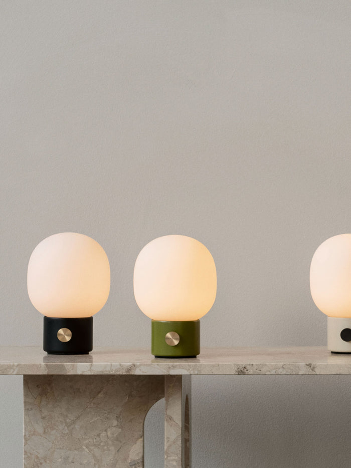 Portable JWDA Lamp, Dusty Green-Lighting-Audo-vancouver special