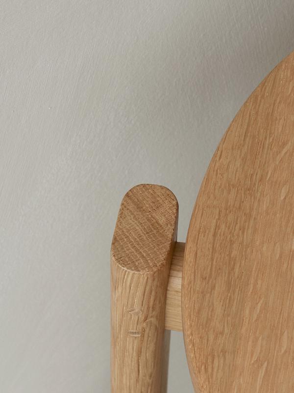 Passage Stool, Natural Oak-Stools-Audo-vancouver special